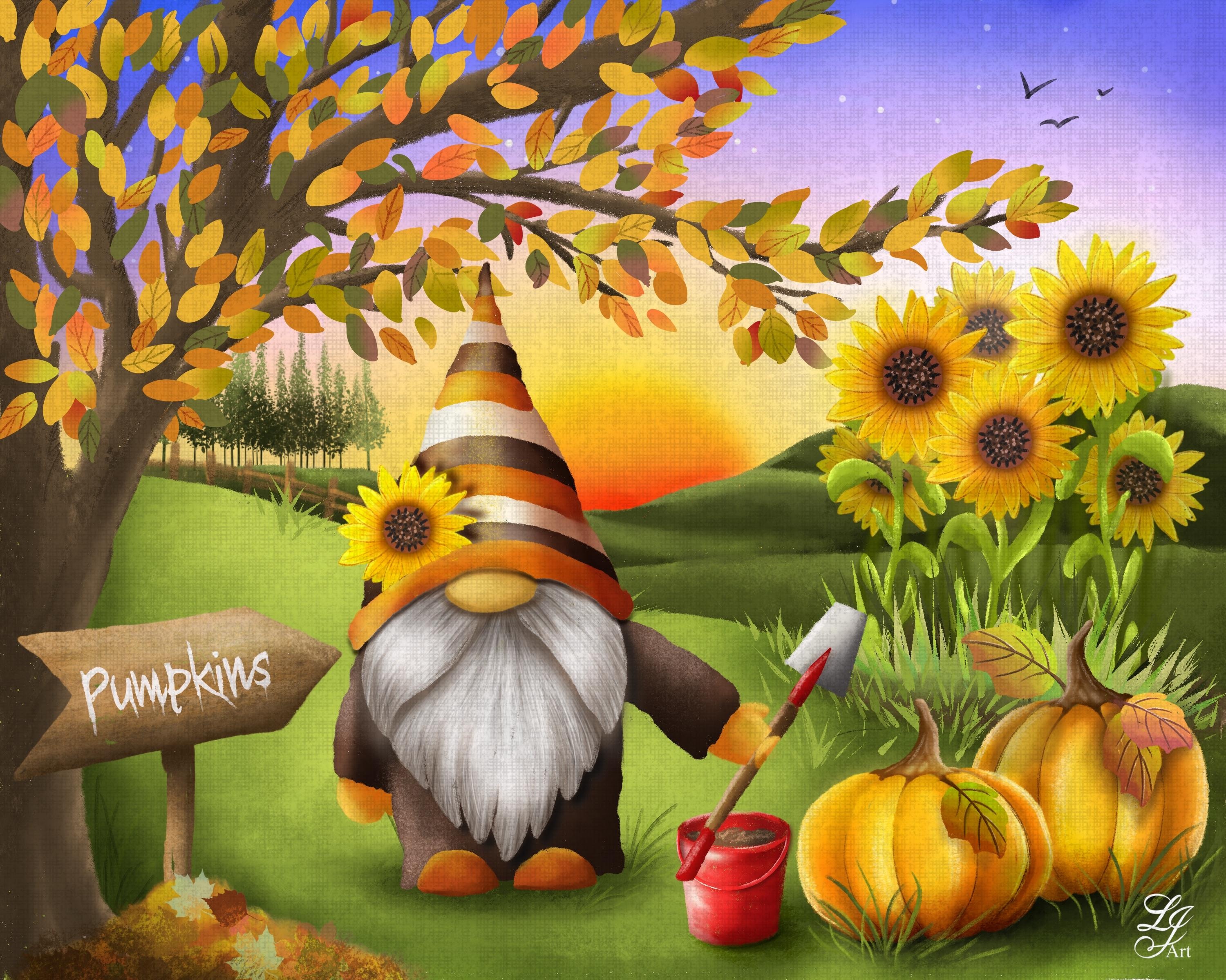 Pumpkin patch - student project