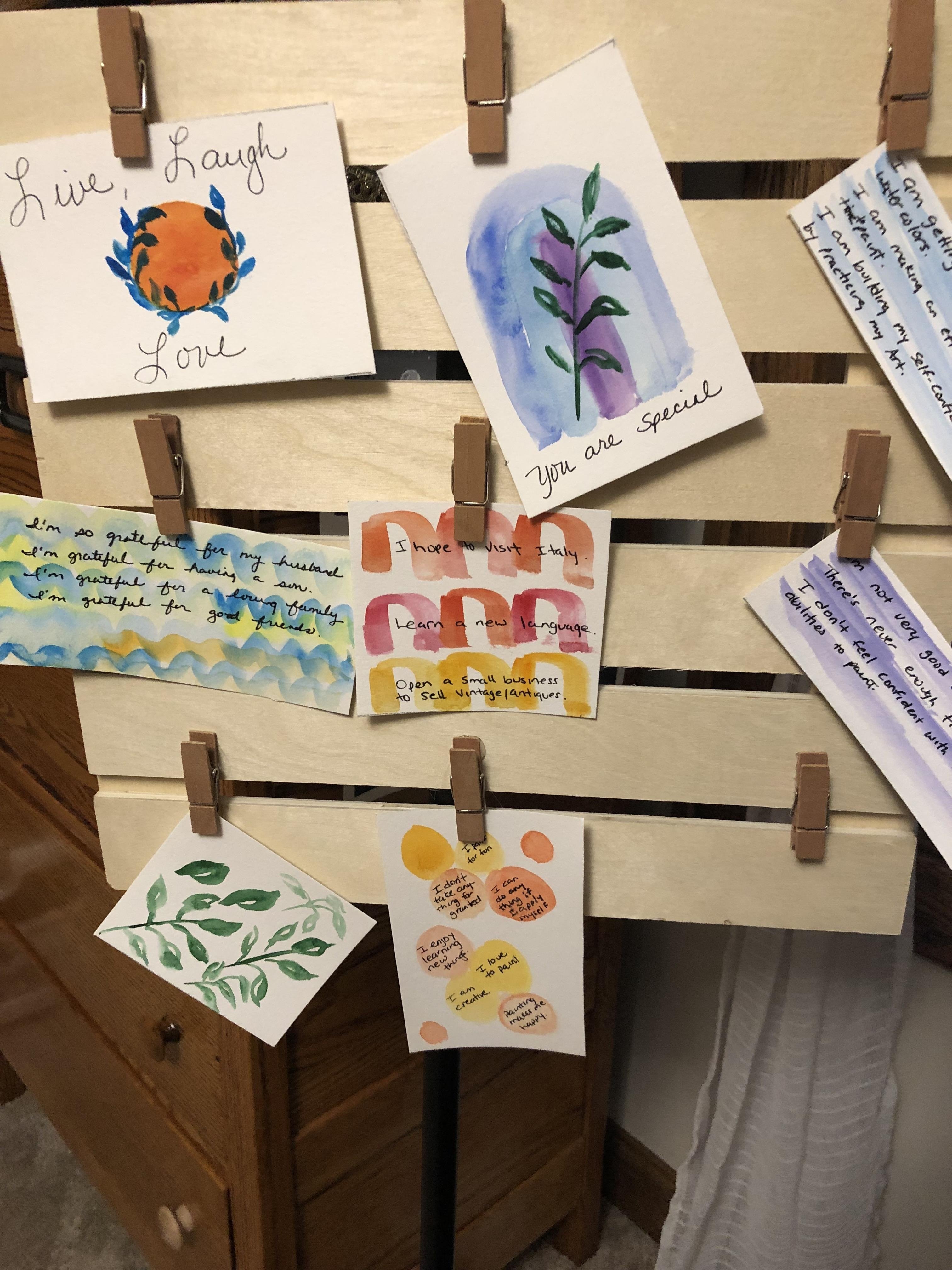 Mindfulness activities - student project