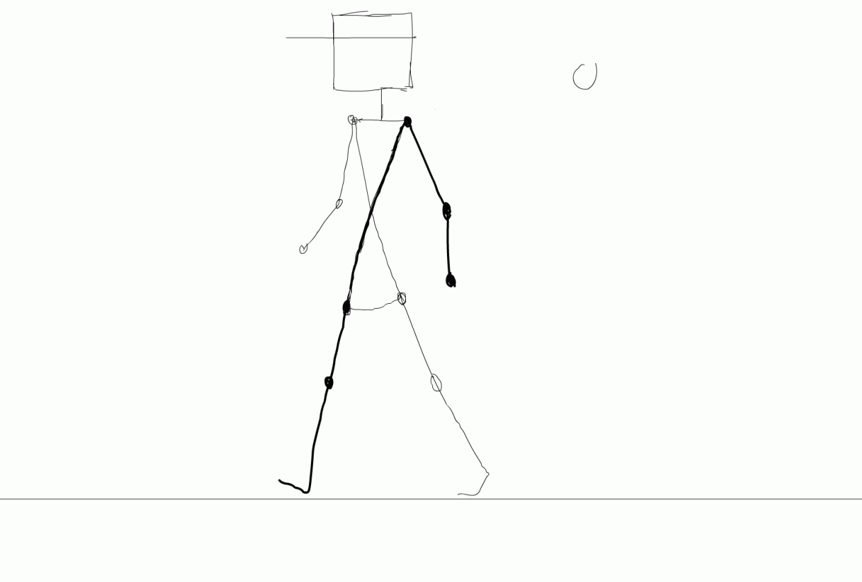 Walk cycle - student project
