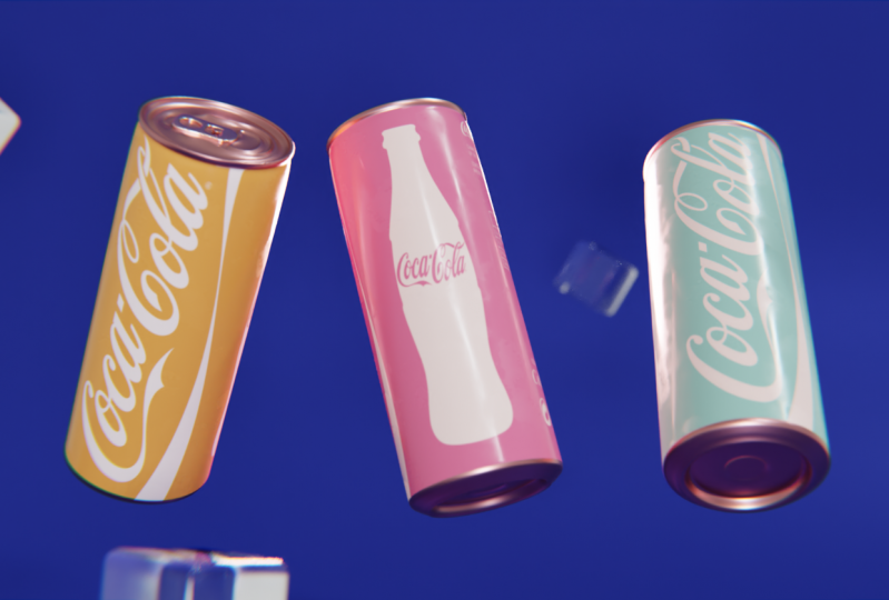 Coca Pastel Edition - Commercial Short