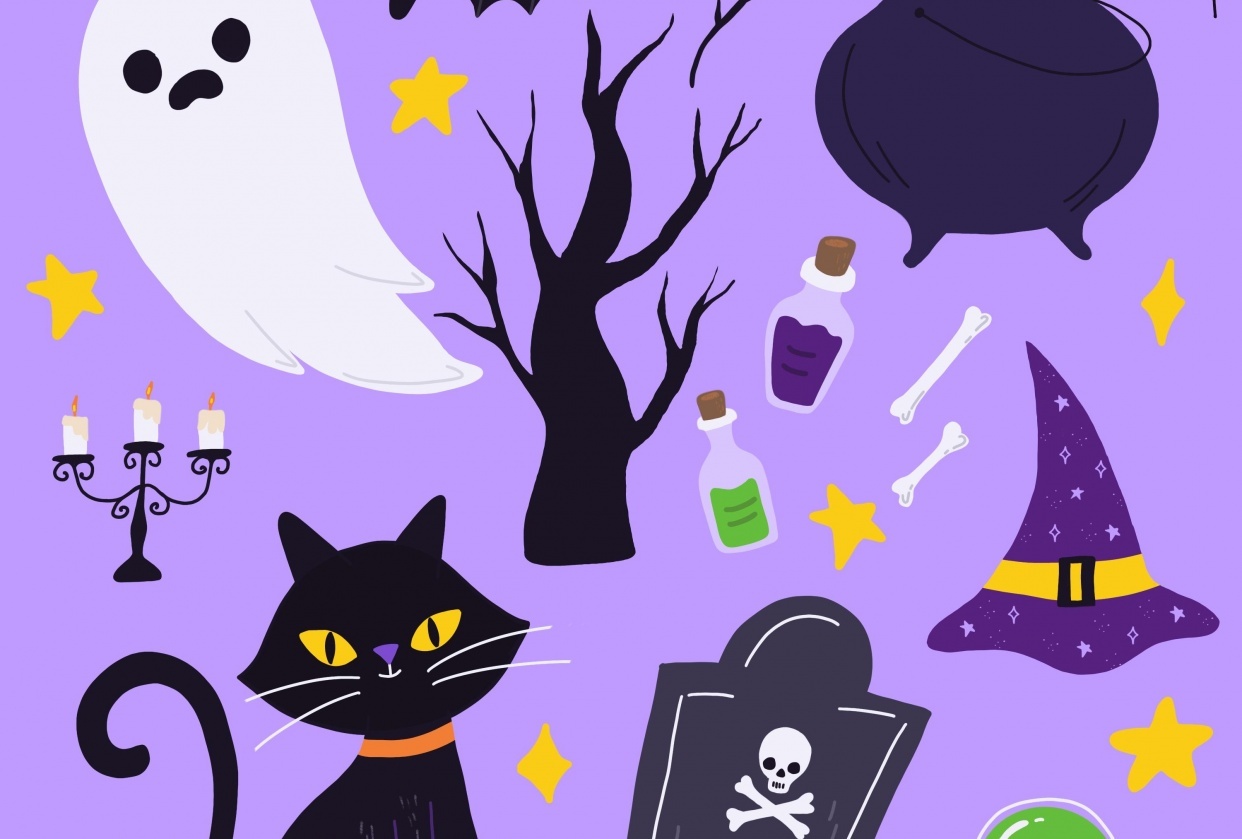 Simple Halloween - student project