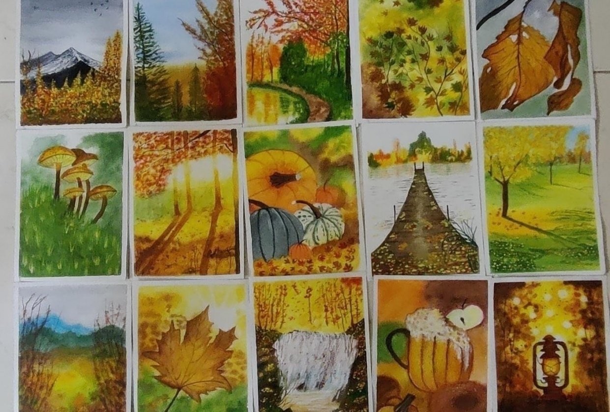 Gorgeous Autumn Landscapes - student project