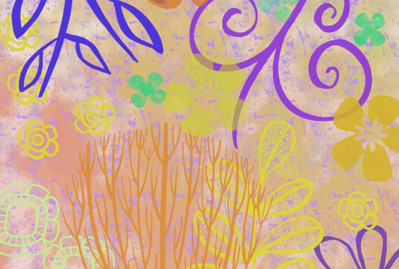 Multiple background brushes