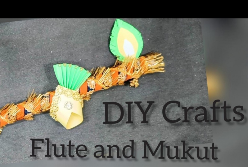 Diy : Flute and Mukut