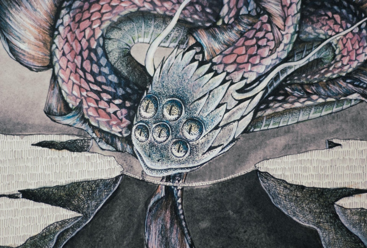 Loneliness | A scary & surreal creature :) - student project