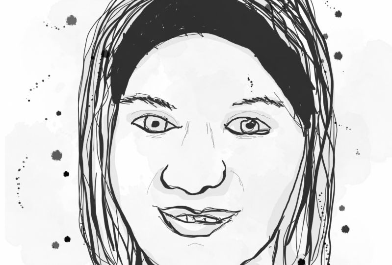 Self Portrait-Using Procreate