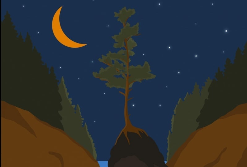 Vintage inspired travel poster