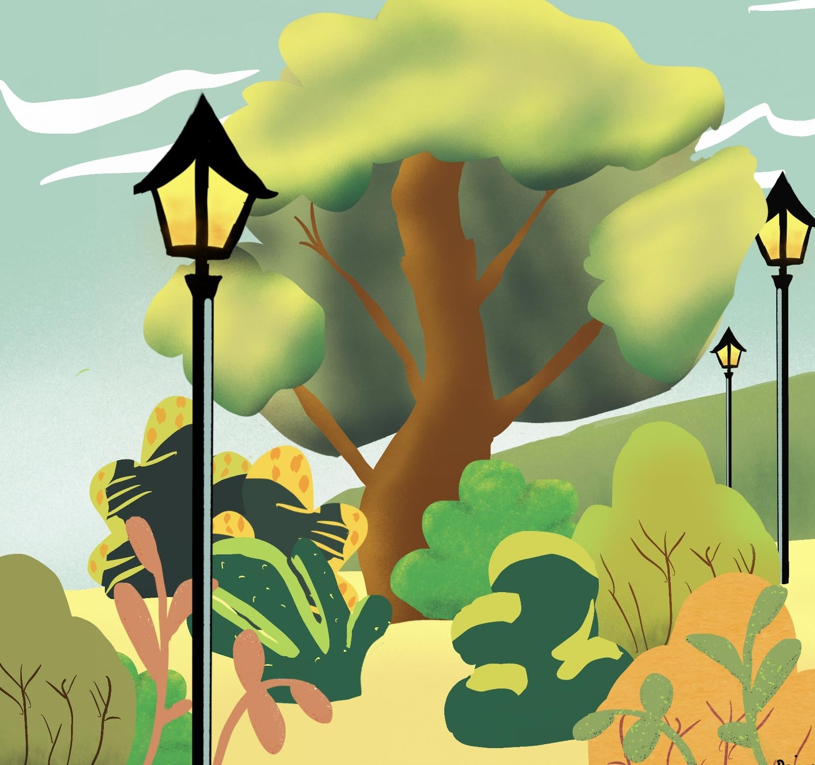 Landscape Creation-Handrea - student project