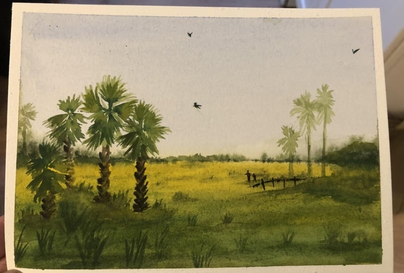 Palm practice
