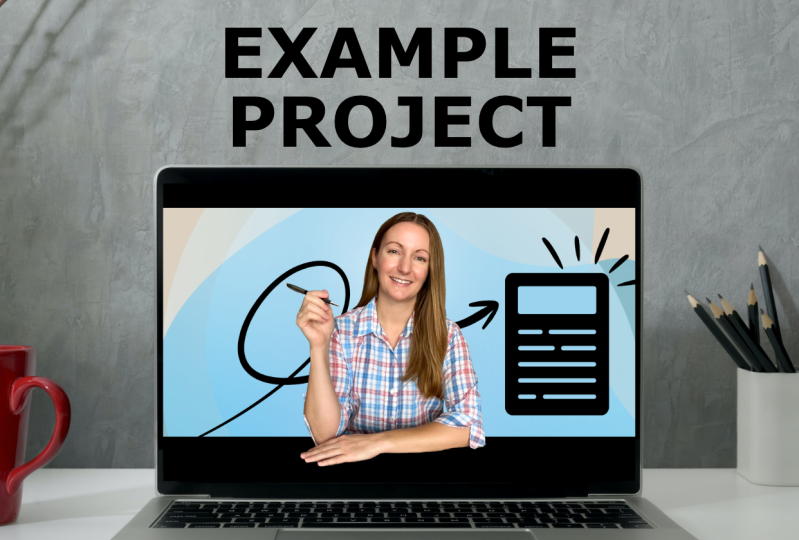 Example Project: Writing First Lines