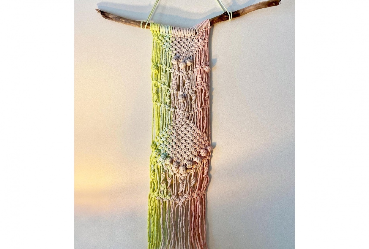 Hanging Macrame - student project