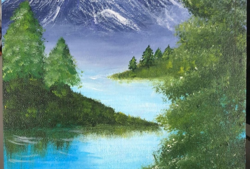 Acrylic Landscape