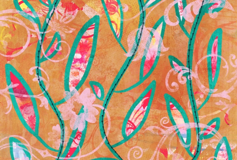 Peekaboo Mixed Media 1