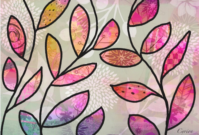 Peek a boo Mixed media artworks