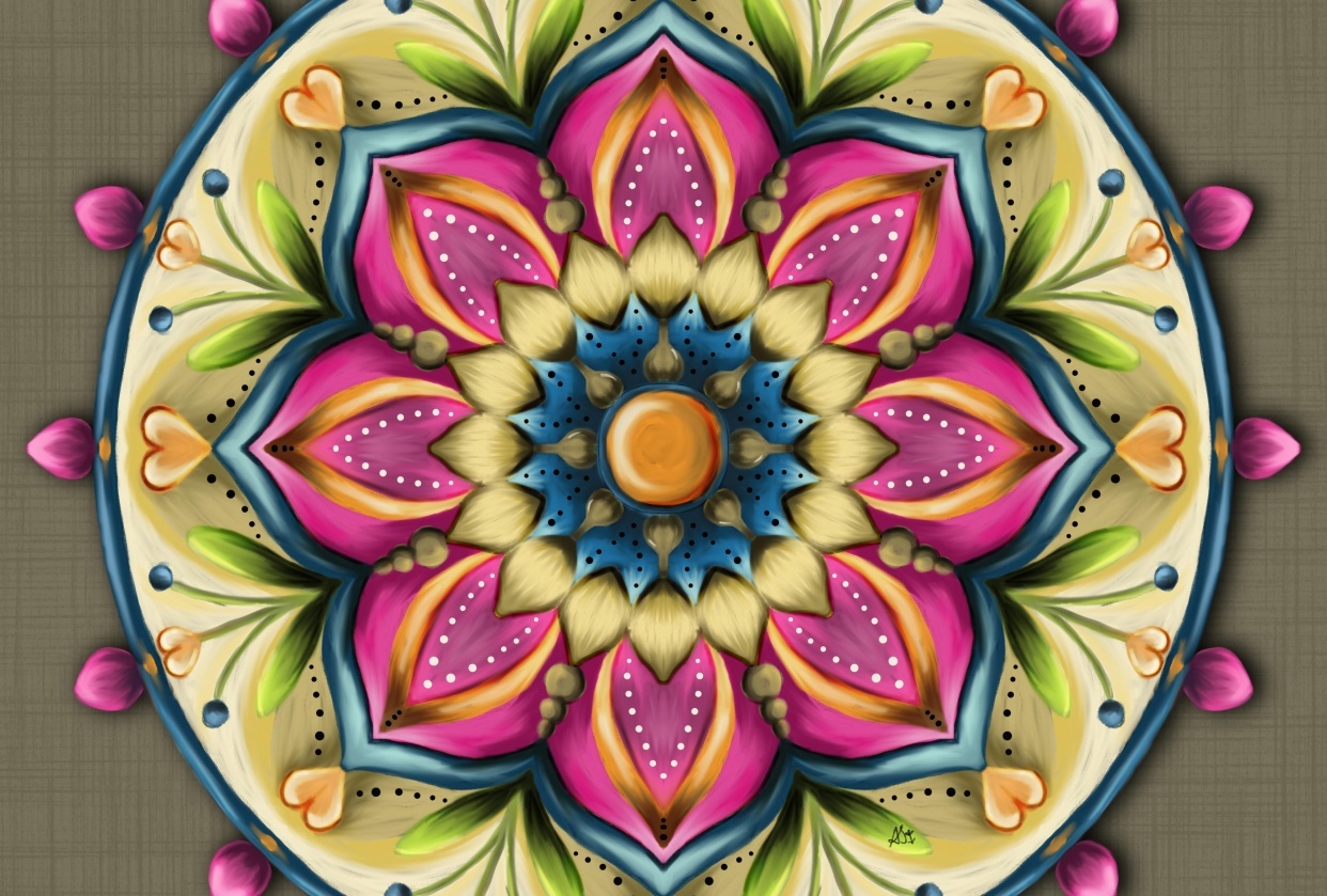 Mandalas by Ali - student project