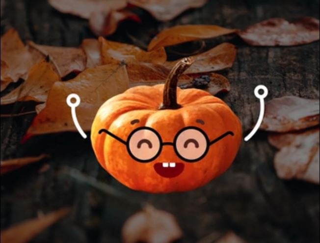 Animated Pumpkin Bounce! - student project
