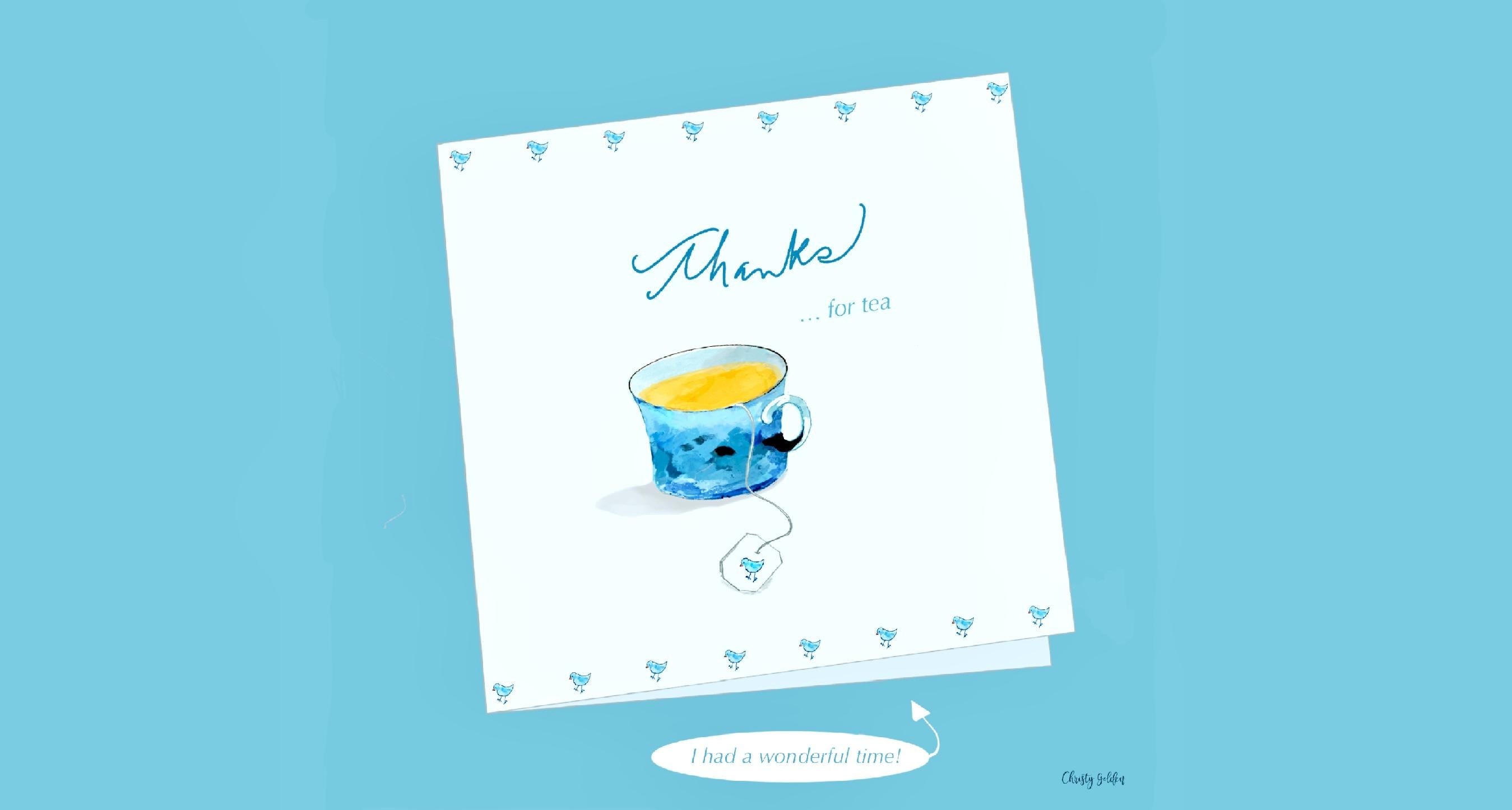 Thanks for Tea - student project
