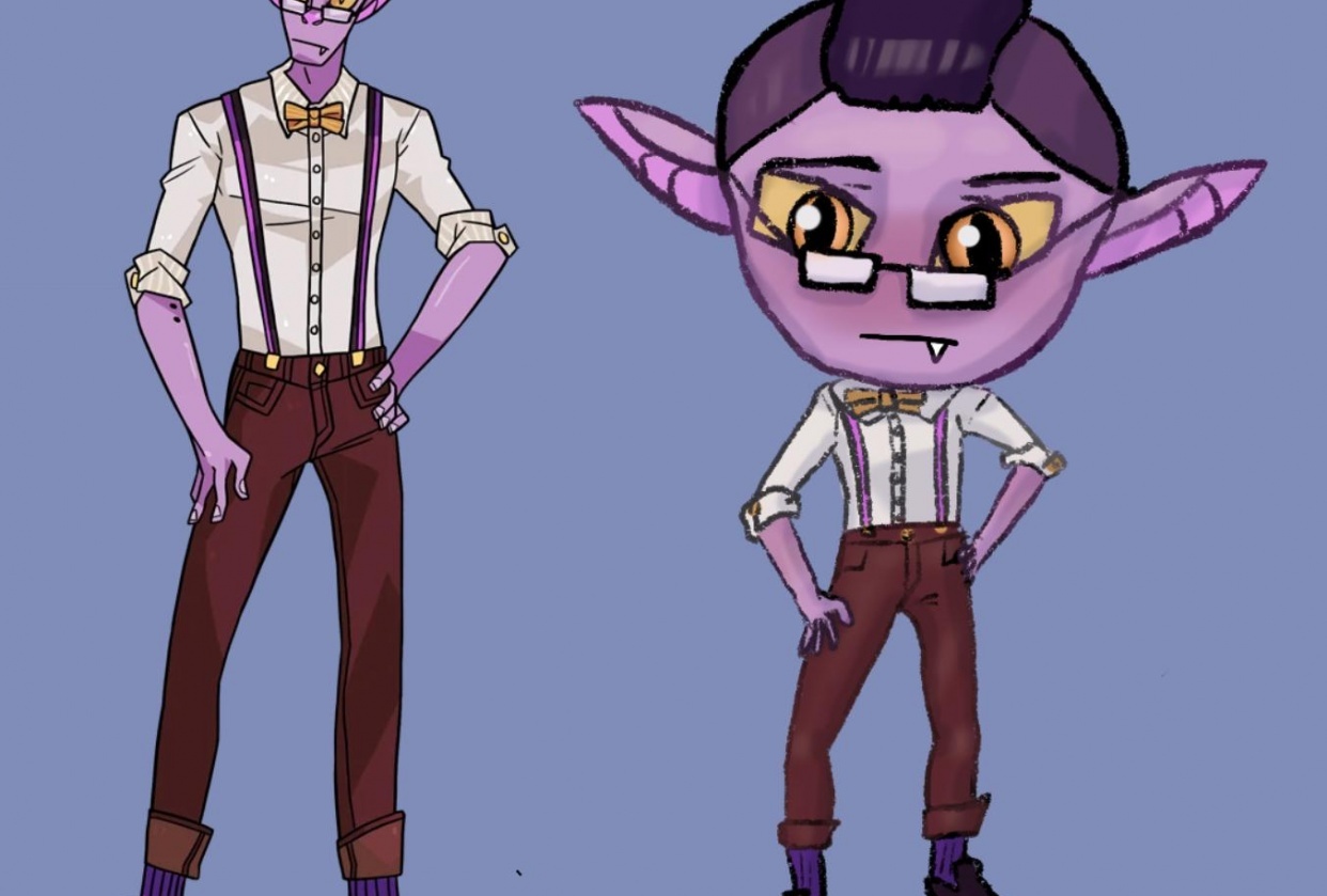Liam the vampire - student project