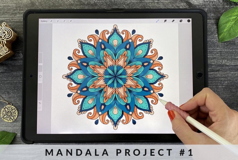 Mindful Mandalas in Procreate