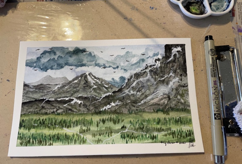 Watercolor Landscape