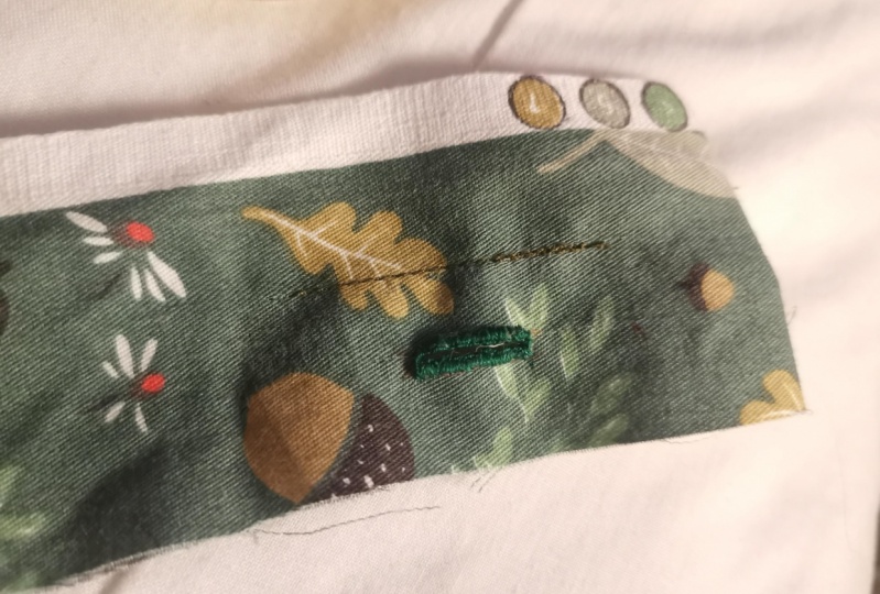 First button hole