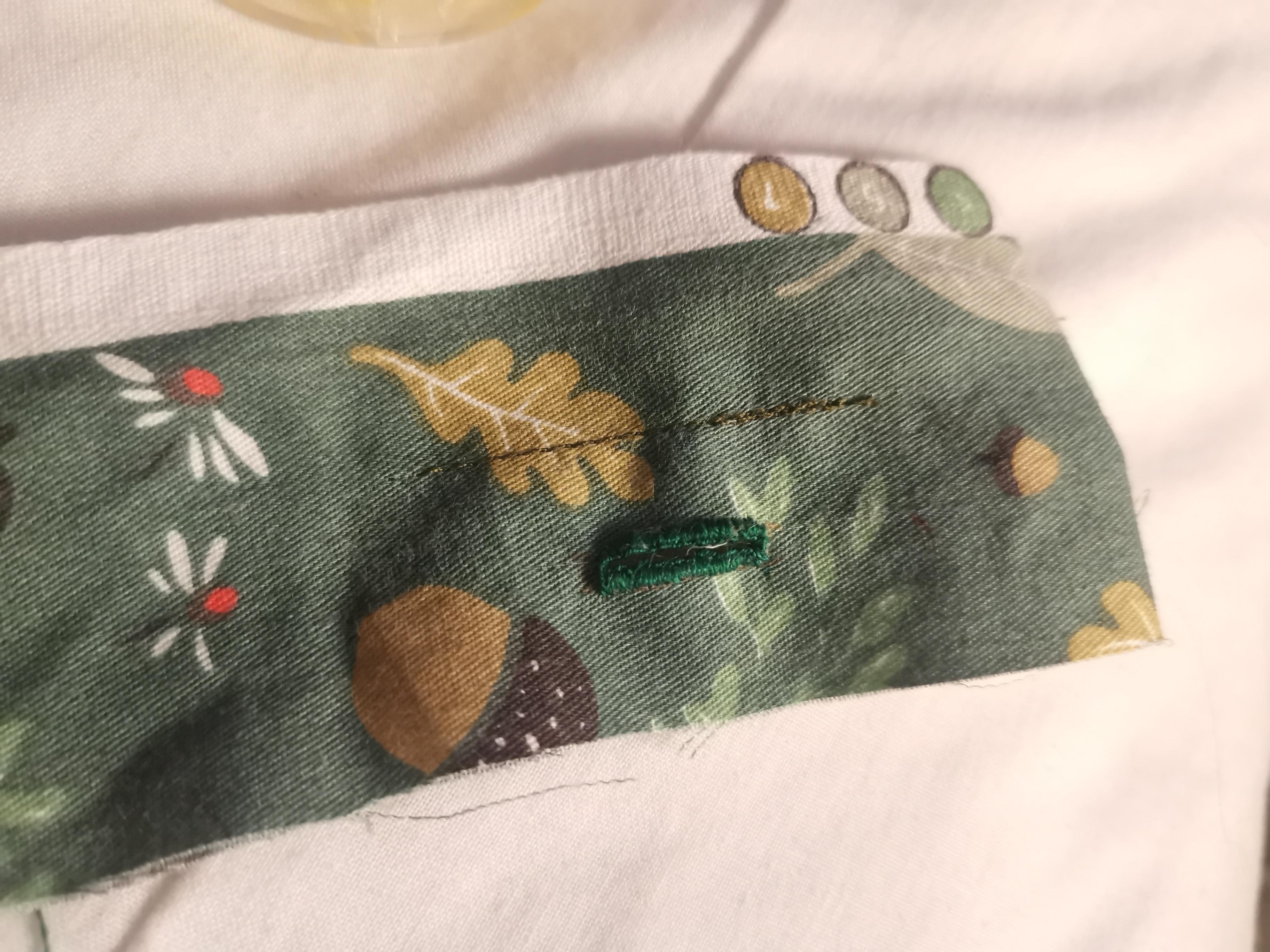 First button hole - student project