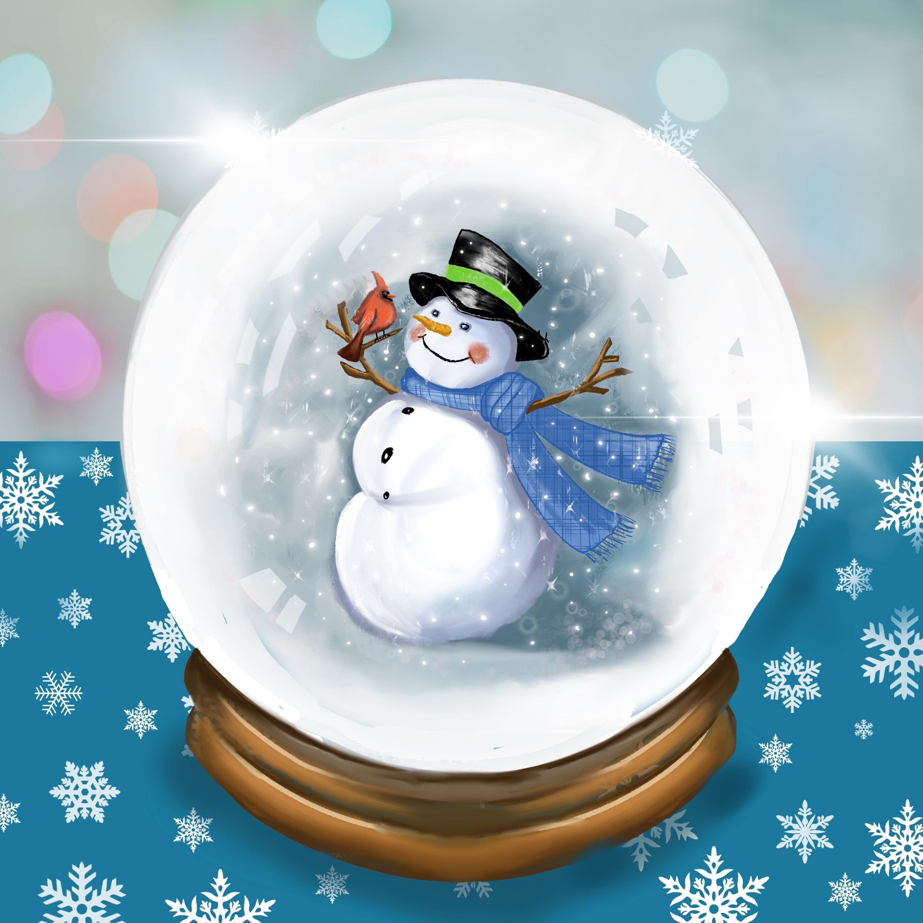 Snow globe - student project