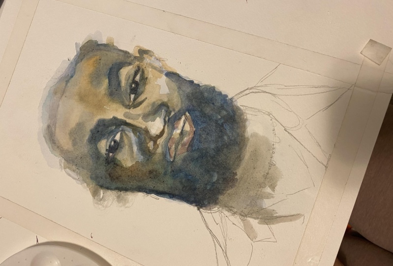 portrait in progress!