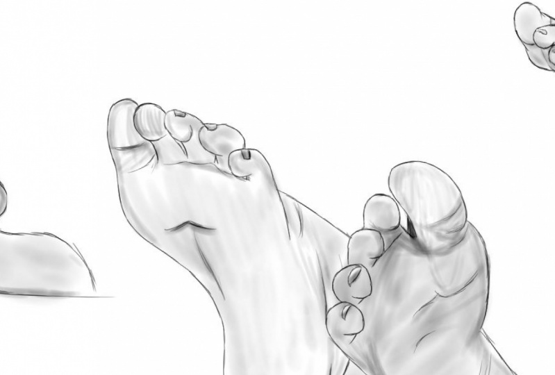 Feet glorious