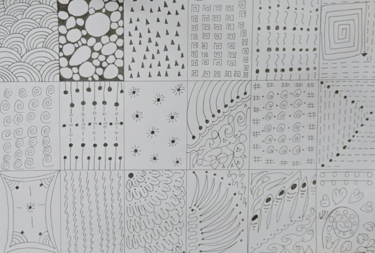 Zentangle Templates - student project