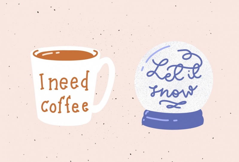 Coffee and Snow, please