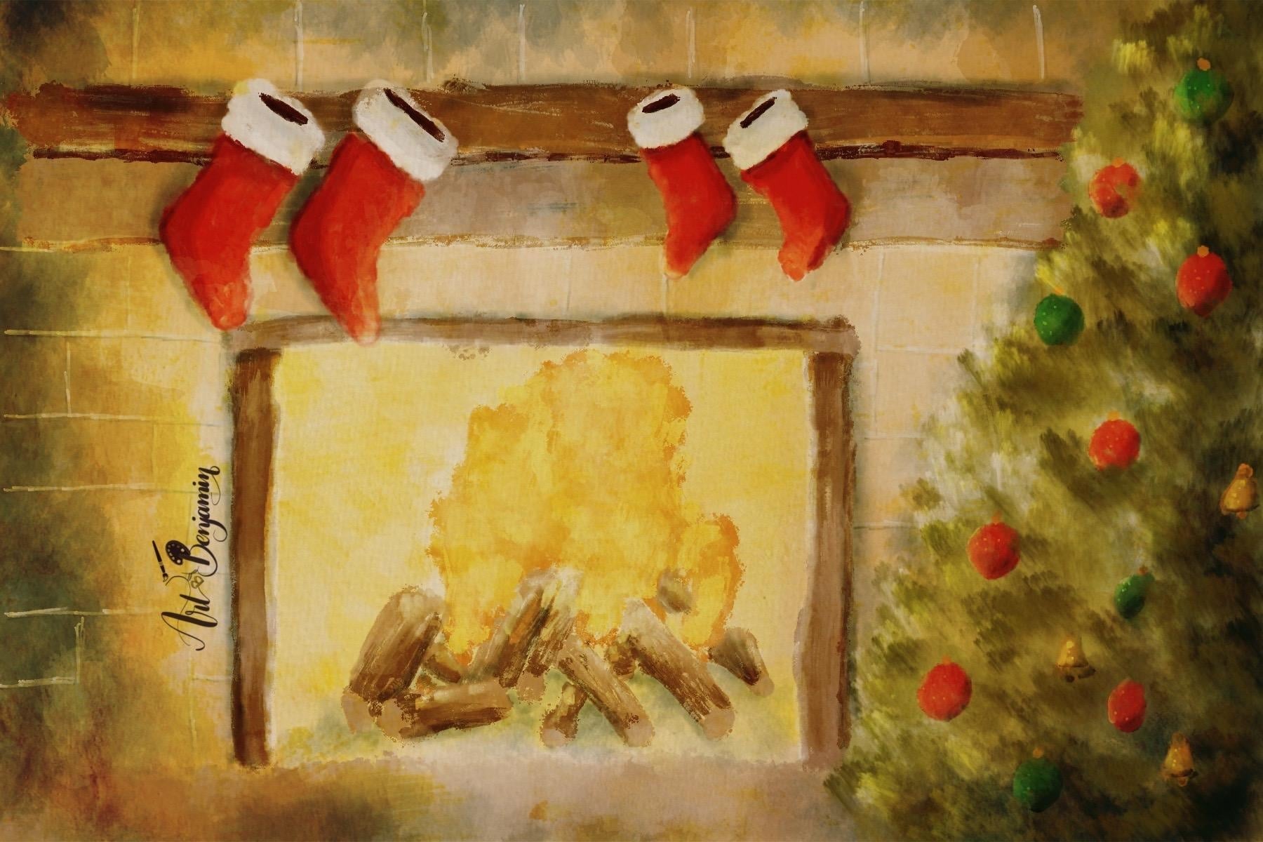 Waiting for Santa - student project