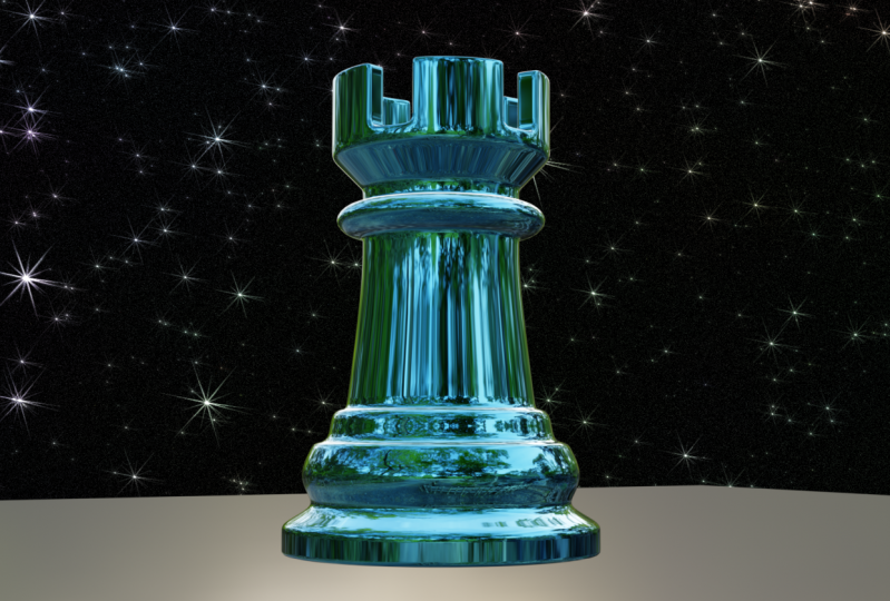 Rook Chess Piece