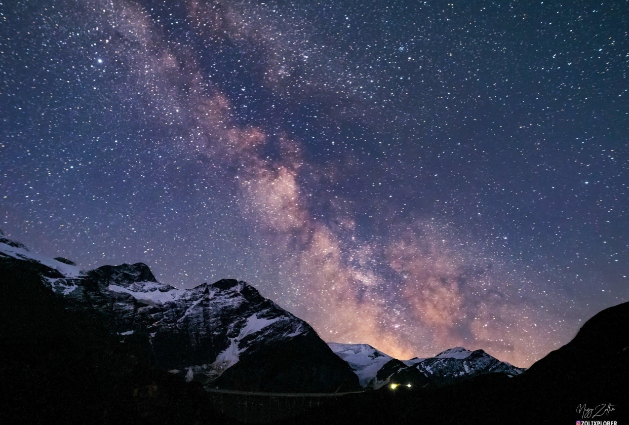 Milky way shot in Austrian Alps - student project