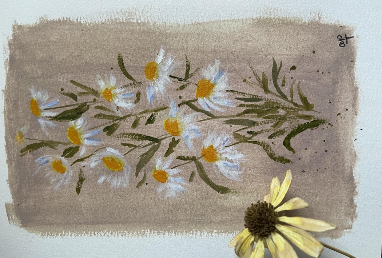 Expressive vintage botanicals - student project