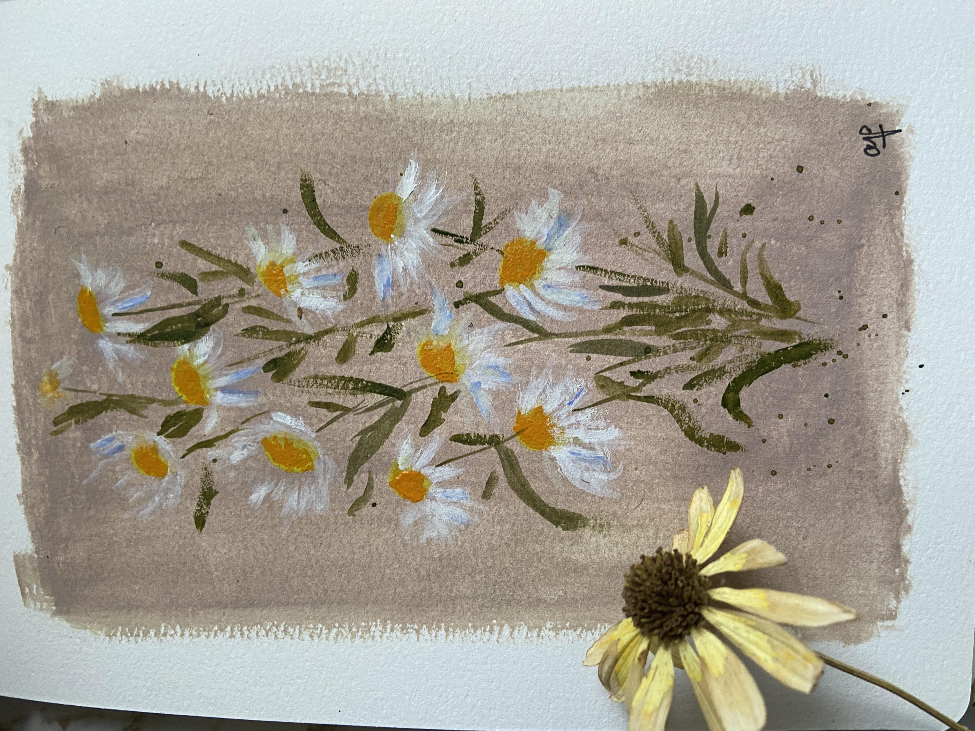 Expressive vintage botanicals - student project
