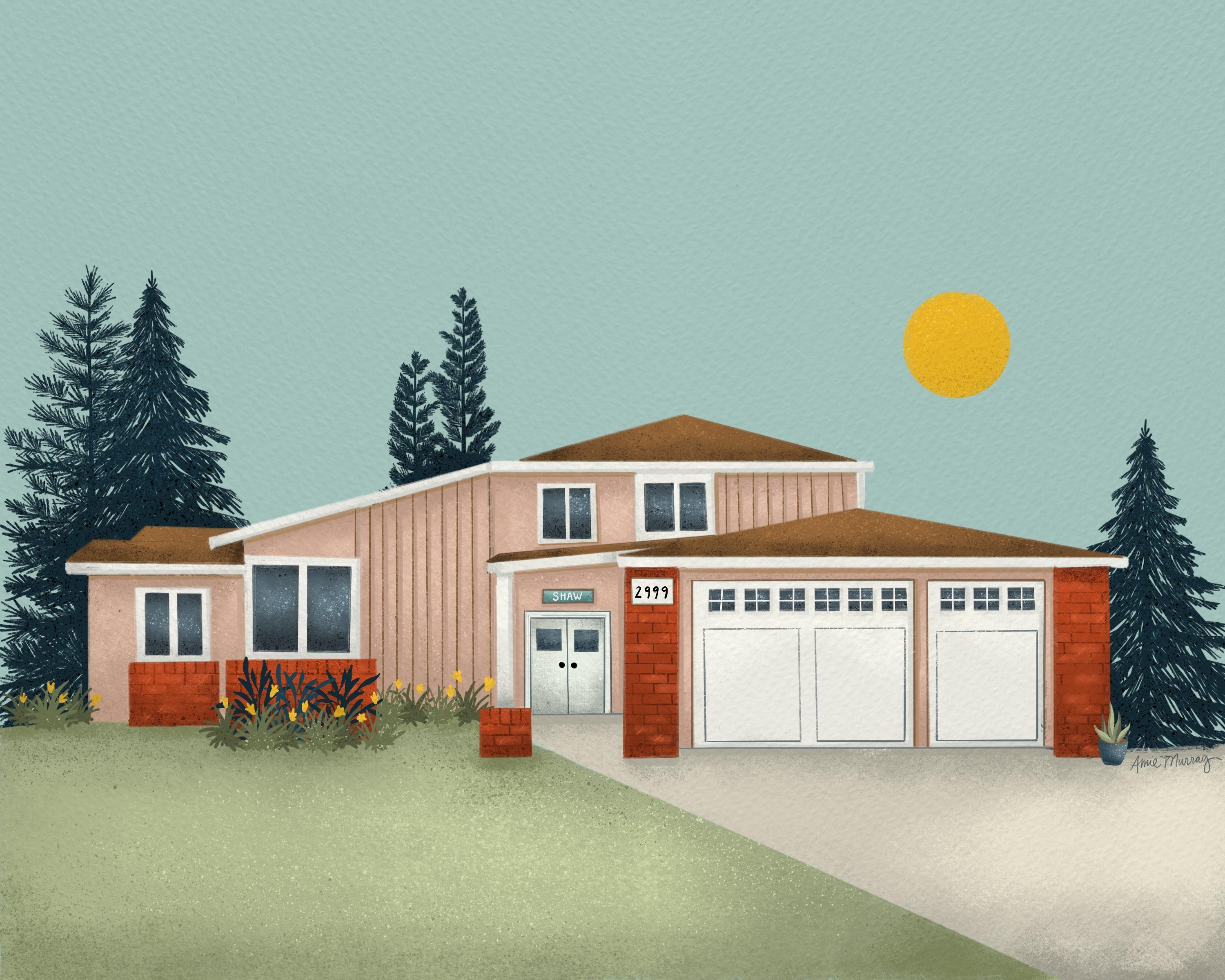Our Childhood Home - student project
