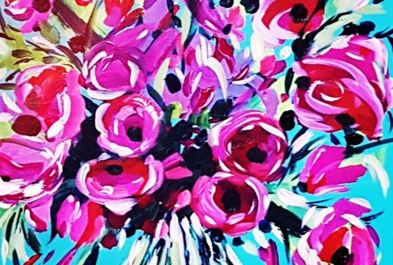 Loose Floral Bouquet