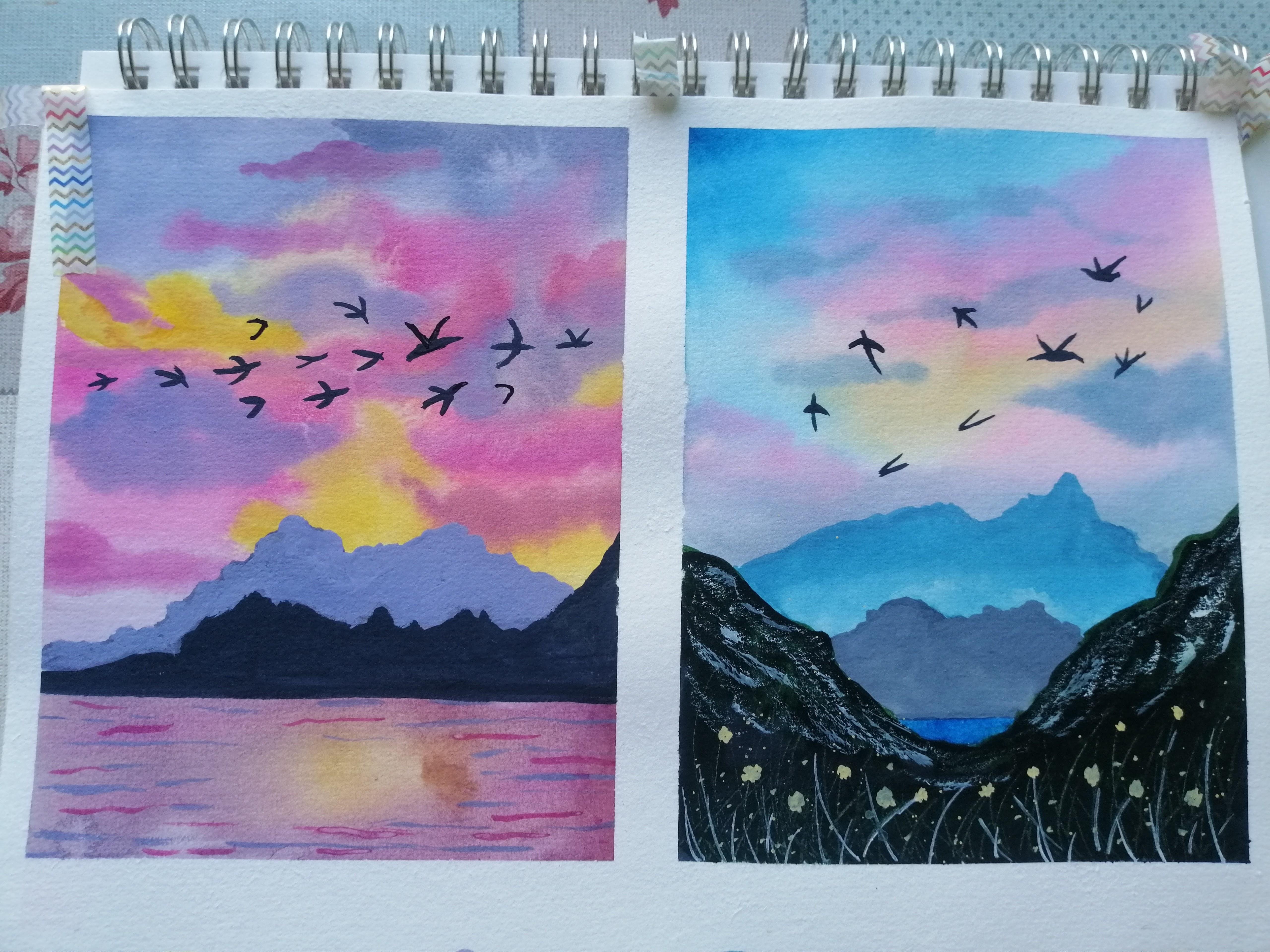Pastels - student project