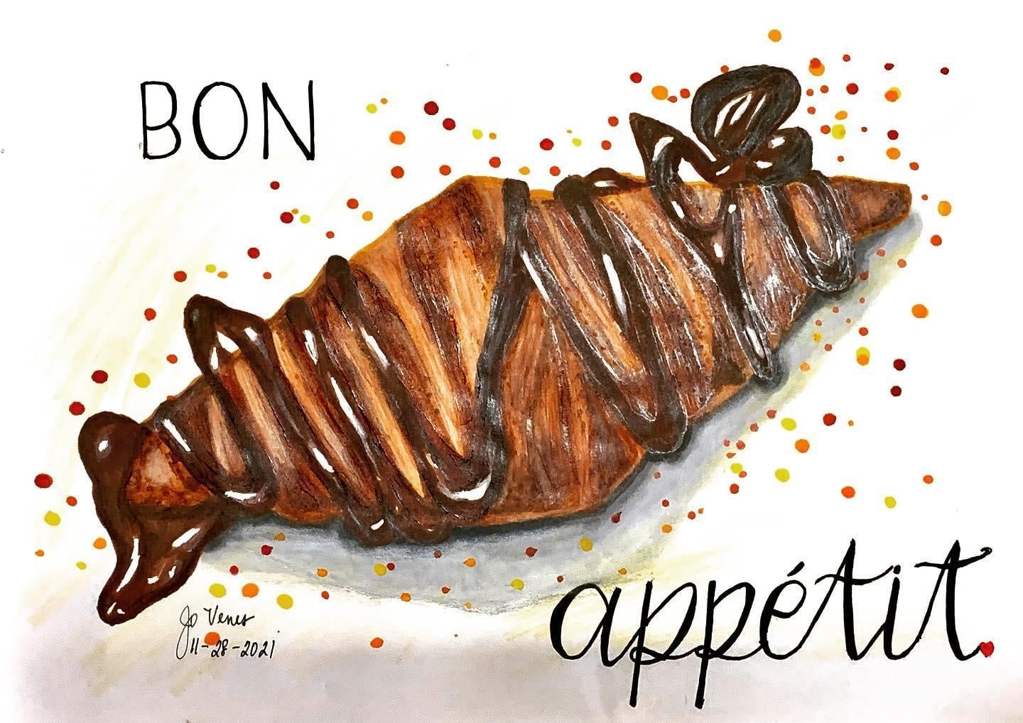 Chocolate Croissant - student project
