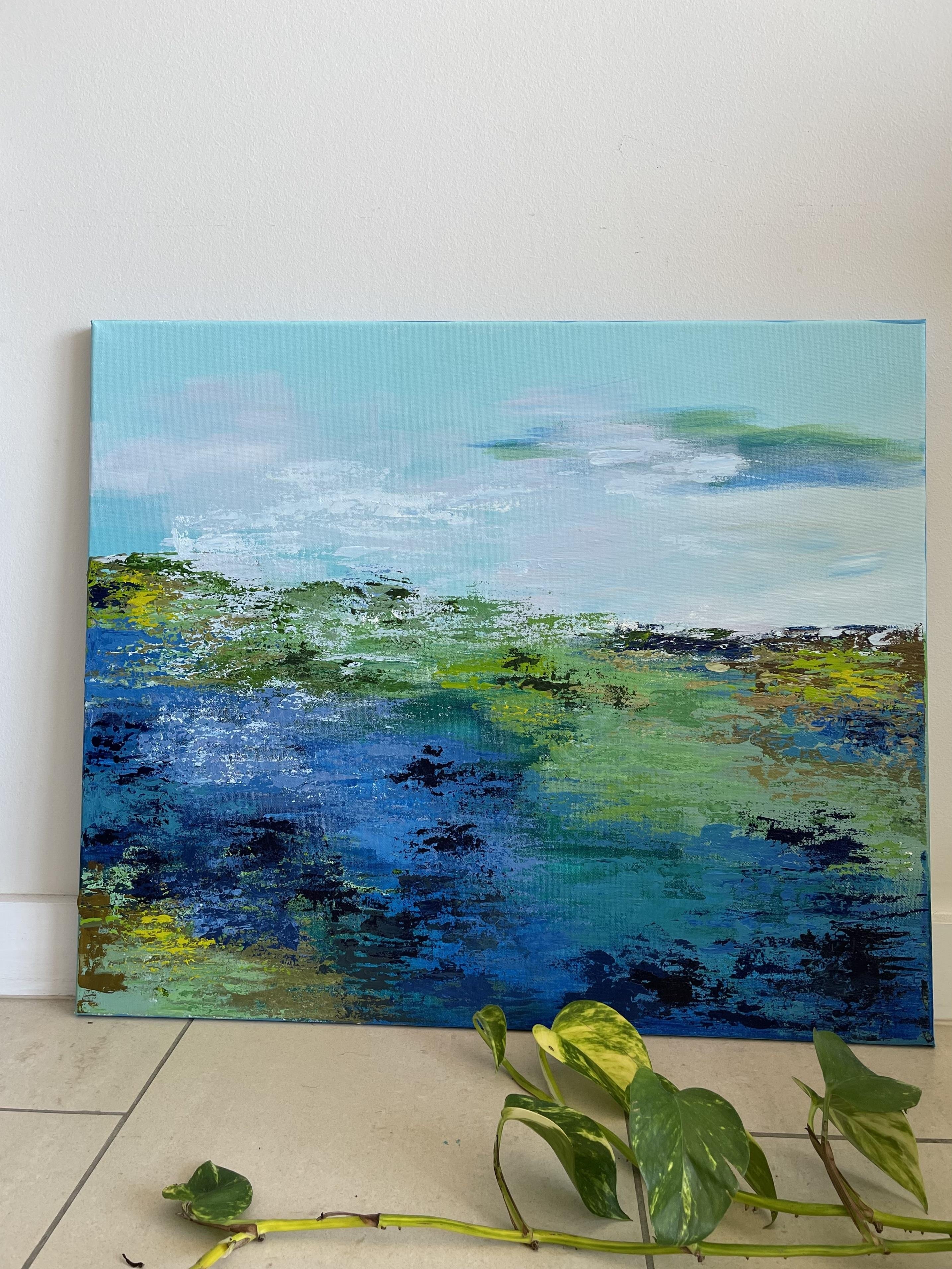 Abstract landscape - student project