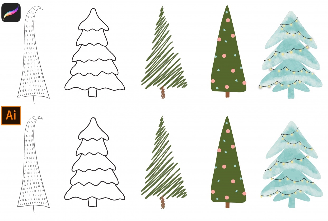 O Vector Tree, O Vector Tree, You don‘t have any pixels! ;) - student project