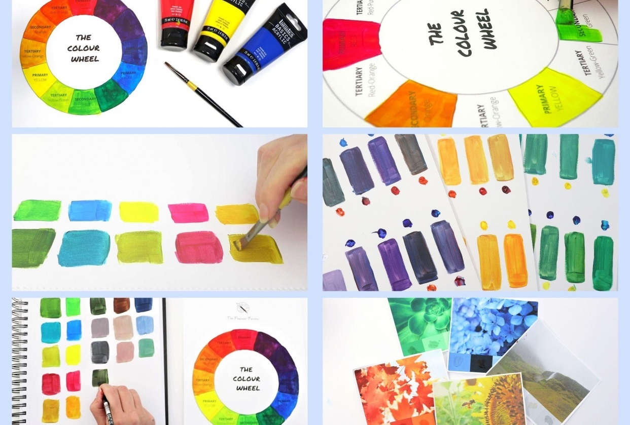 Colour Mixing Projects - student project