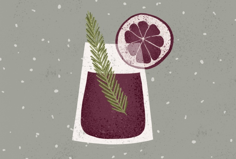 Cocktail illustration