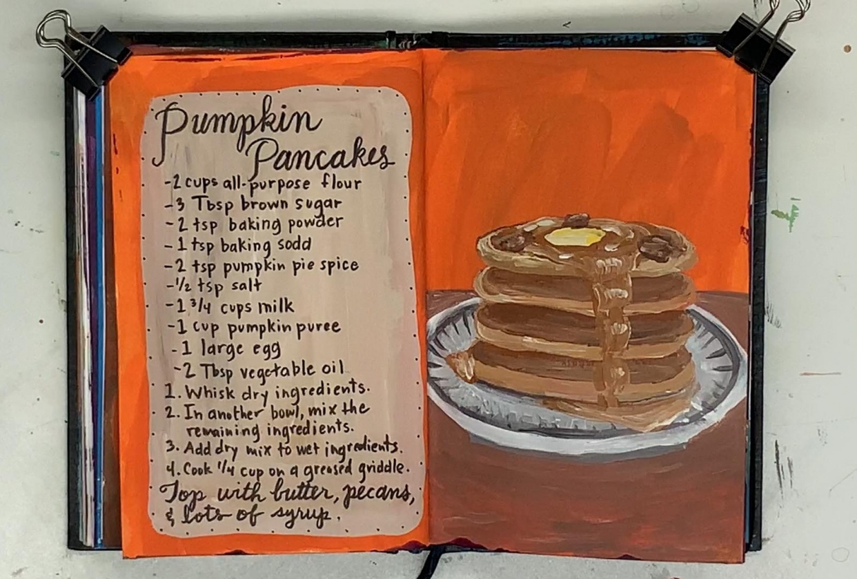 Pumpkin Pancakes - student project