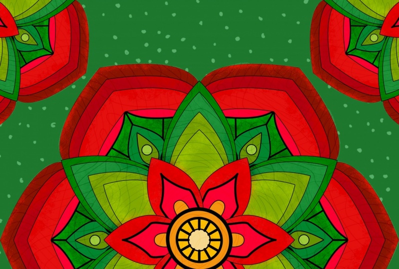 Christmassy Mandala