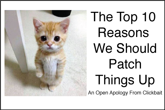 An Open Apology From Clickbait - student project