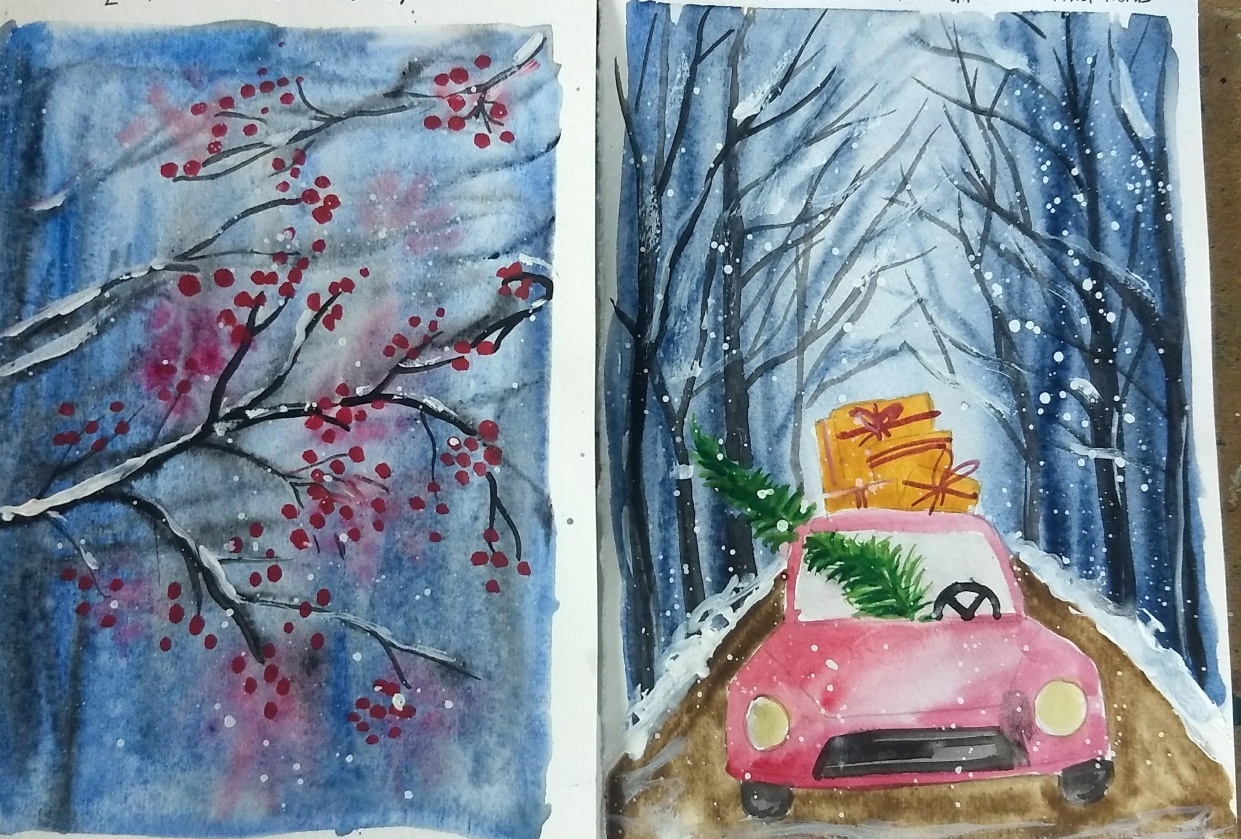 Holiday Polaroid with Nilam - student project