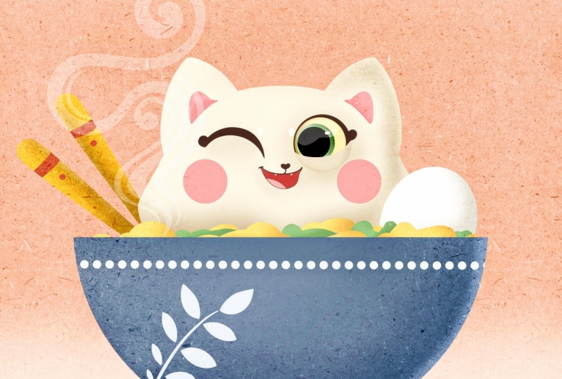 Ramen Cat