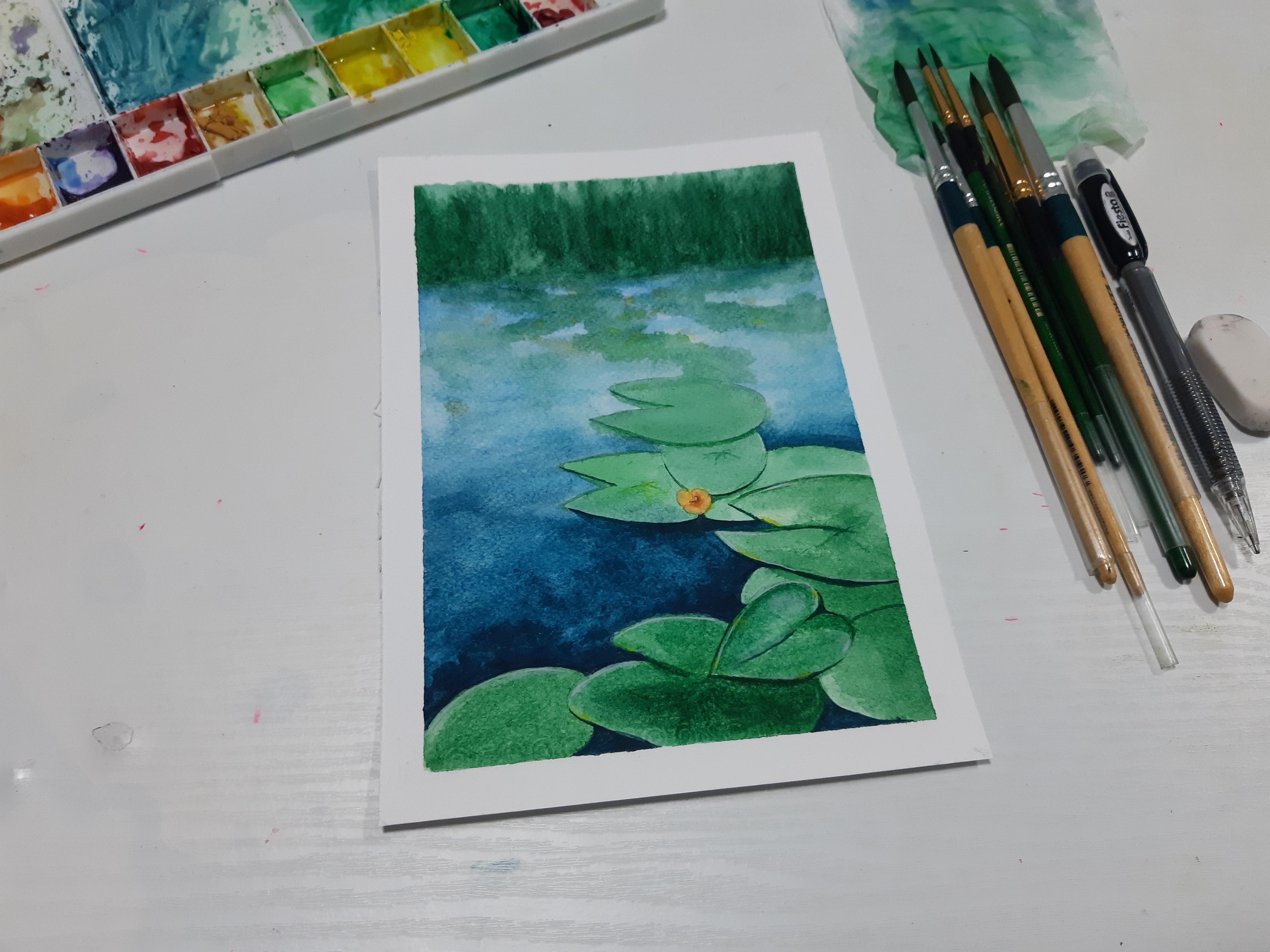 Watercolor - student project